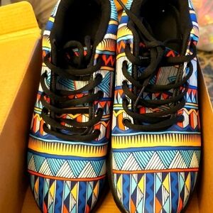 Custom Shoes Native Print Athletic Shoes